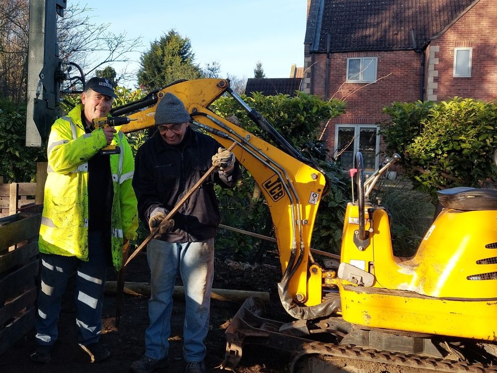 Irvin and his Digger