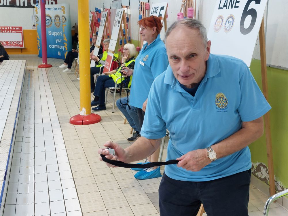 Lane Clicking at The Swimarathon