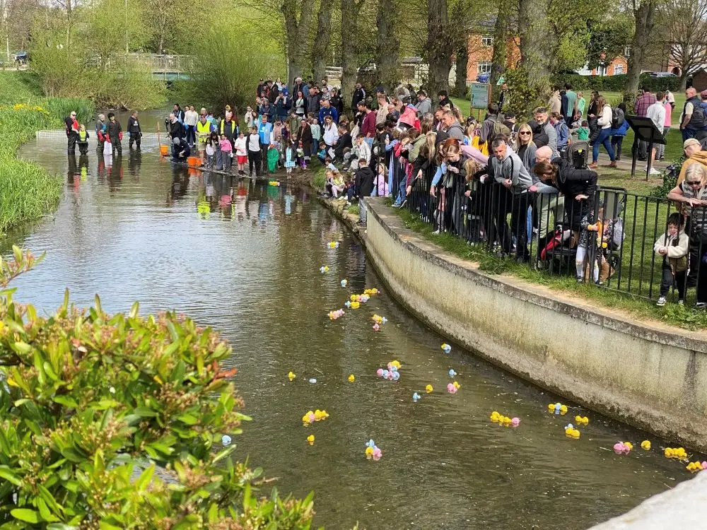 Great Fun at The Duck Race